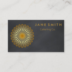 Whisk Flower Kitchen voor bakkerij, catering Visitekaartje