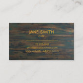 Whisk Flower Kitchen voor bakkerij, catering Visitekaartje (Achterkant)