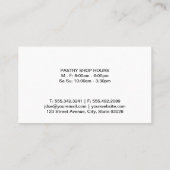 Whisk (goud) | Cultuurmeester Visitekaartje (Achterkant)