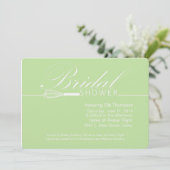 Whisk her Away Modern Bridal Shower Kaart (Staand voorkant)