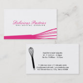 Whisk III (magenta) | Cultuurmeester Visitekaartje (Voorkant / Achterkant)