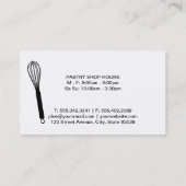 Whisk III (magenta) | Cultuurmeester Visitekaartje (Achterkant)