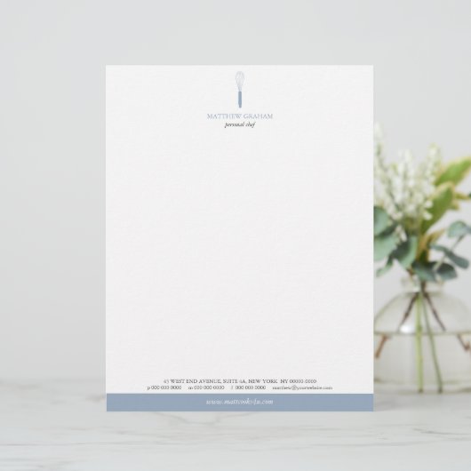 Whisk It Letterhead Persoonlijk Briefhoofd (Staand voorkant)