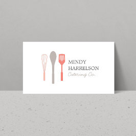 WHISK LEPEL SPATULA LOGO II voor Bakkerij, Caterin Visitekaartje