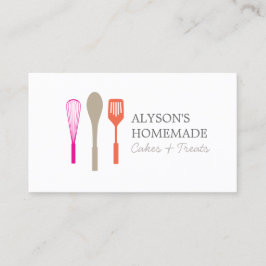 WHISK LEPEL SPATULA LOGO III voor Bakkerij, Cateri Visitekaartje