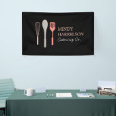 WHISK LEPEL SPATULA LOGO IV voor Bakkerij, Caterin Spandoek (Beurs)