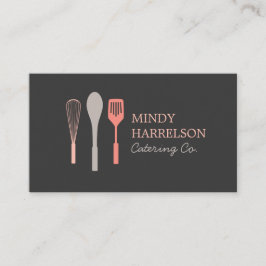 WHISK LEPEL SPATULA LOGO IV voor Bakkerij, Caterin Visitekaartje