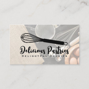 Whisk Logo   Baken-ingrediënten en -instrumenten Visitekaartje