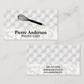 Whisk Logo | bakker | banketbakker Klantenkaartje (Voorkant / Achterkant)