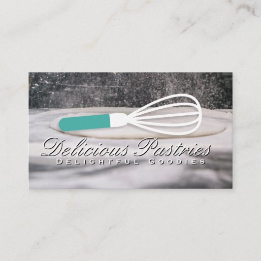 Whisk Logo | Folding Dough Visitekaartje (Voorkant)