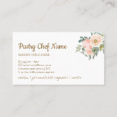 Whisk Rolling Pin Bakery Branding Visitekaartje (Achterkant)