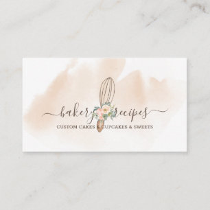 Whisk Signature bakkerij schattig Visitekaartje