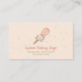 Whisk Stars Elegant Bakery Chef Visitekaartje (Voorkant)