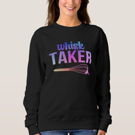 Whisk Taker Bak Pun Chef Kok Bakker Bak 1 Trui (Voorkant)