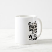 Whisk Taker Mok – Grappig Bakgeschenk voor Dappere (Voorkant rechts)