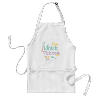 Whisk Taker – Playful Pastel Kitchen Apron Standaard Schort