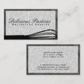 Whisk Tool | Glitter Achtergrond Visitekaartje (Voorkant / Achterkant)