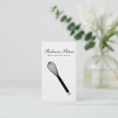 Whisk variatie | Culinary Master II Visitekaartje (Staand voorkant)