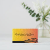 Whisk Weave-patroon Visitekaartje (Staand voorkant)