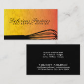 Whisk Weave-patroon Visitekaartje (Voorkant / Achterkant)