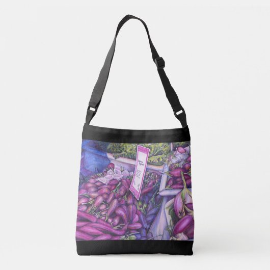 Whisk Well for Whale Soup Crossbody Tas (Achterkant)