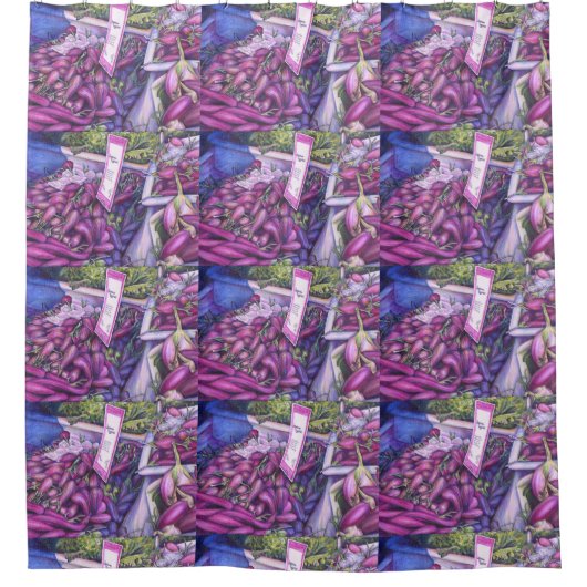 Whisk Well for Whale Soup Douchegordijn (Voorkant)