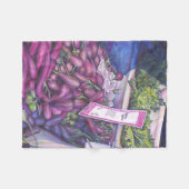 Whisk Well for Whale Soup Fleece Deken (Voorkant (Horizontaal))