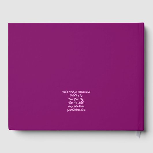 Whisk Well for Whale Soup Gastenboek (Achterkant)