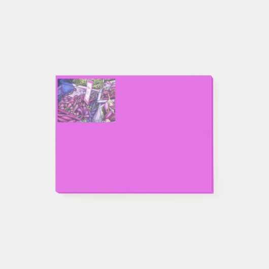 Whisk Well for Whale Soup Post-it® Notes (Voorkant)