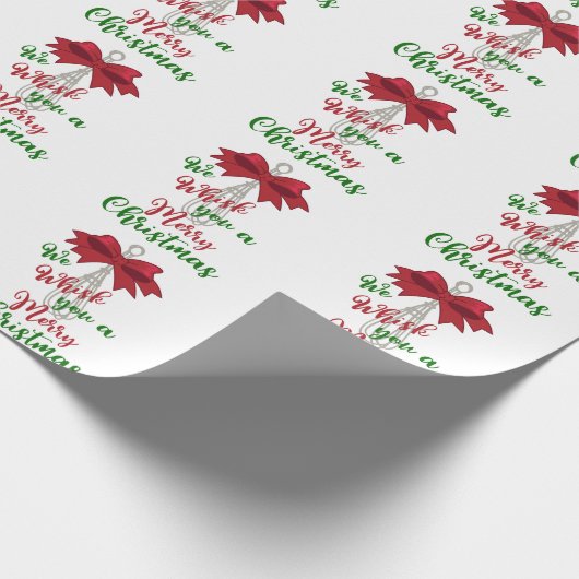 Whisk you Merry Kerstmis Cadeaupapier (Hoek)