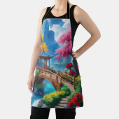 Whisked Away beroemd gemaakt door Fantasy Turquois Schort (Insitu)