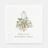 Whisked Away Keuken Vrijgezellenfeest Servet (Voorkant)