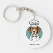 Whisken met pootjes sleutelhanger (Voorkant)