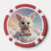 Whisker Cloud vraagt zich af Poker Chips (Achterkant)
