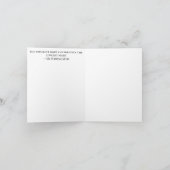 Whisker Festive Wishes Folded Greeting Card Kaart (Binnen)