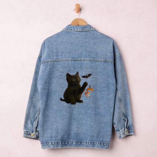 Whisker Hex & Lantaarn Glow Classic T-shirt Denim Jacket (Hangar)