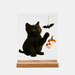 Whisker Hex & Lantern Glow Klassiek T-shirt Acryl Bord