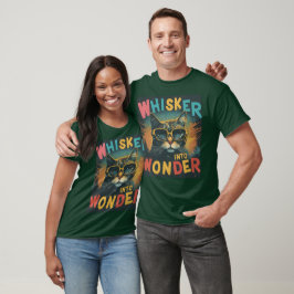 Whisker into Wonder: T-shirt voor Dierenvrienden