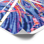 Whisker Kinetische Collage Kaleidoscoop Poster (Hoek)