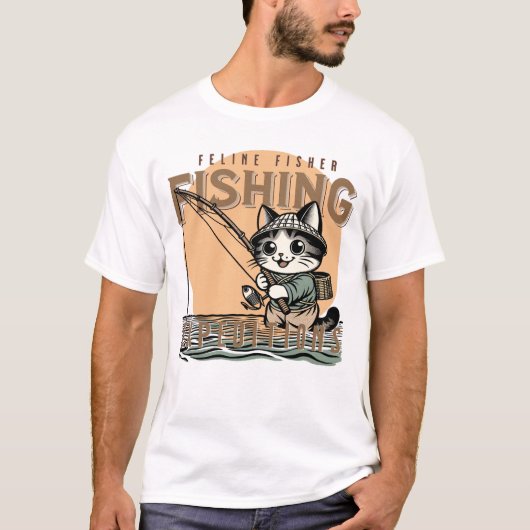 Whisker Waters - Kat Vist Plezier T-shirt (Voorkant)