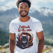 Whisker Whimsy: houding om te winnen T-shirt