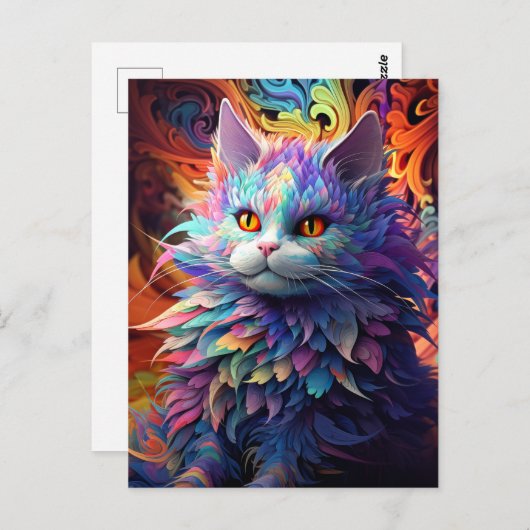 Whisker Wonder Briefkaart (Voorkant / Achterkant)