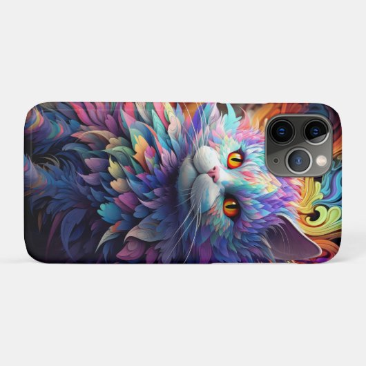 Whisker Wonder Case-Mate iPhone Case (Achterkant (horizontaal))