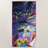 Whisker Wonder Strandlaken (Voorkant)