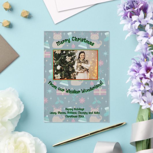 Whisker Wonderland Acrylic Photo Acryl Uitnodigingen (Insitu (Huwelijk))