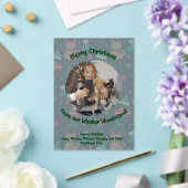 Whisker Wonderland Acrylic Photo Acryl Uitnodigingen (Insitu (Huwelijk))