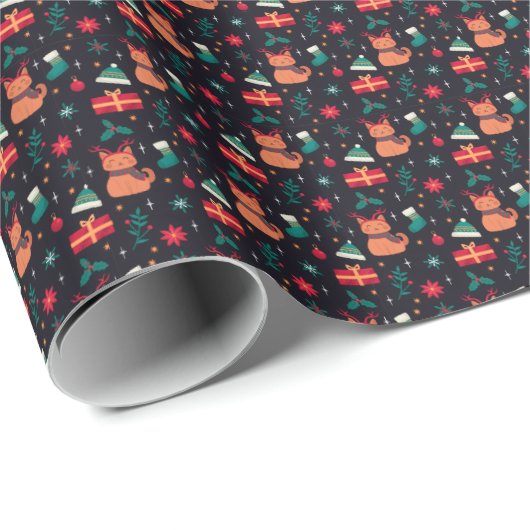 Whisker Wonderland Cadeaupapier (Rol Hoek)