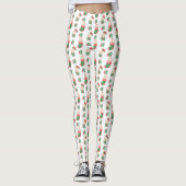 "Whisker Wonderland" Kerst Leggings (Voorkant)