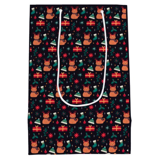 Whisker Wonderland Medium Cadeauzakje (Achterkant)