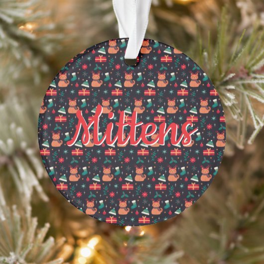 Whisker Wonderland Ornament (Boom)